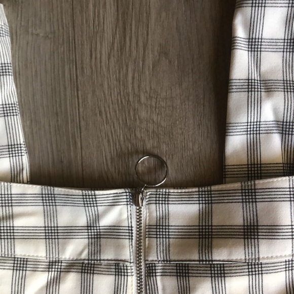 Danielle Bernstein plaid pants high rise NWT - Picture 5 of 6